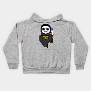 GRINNING GHOST Kids Hoodie